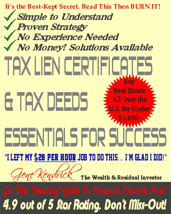 How to buy tax lien certificates